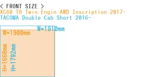 #XC60 T8 Twin Engin AWD Inscription 2017- + TACOMA Double Cab Short 2016-